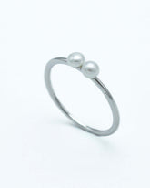 ANILLO AMÉLIE PLATA - NIEVE-Anillos